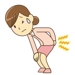 腰痛のイラスト