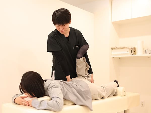 姿勢矯正の写真